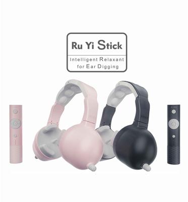 China Convenient Relaxation Massager Earphone Type Electric Vibrating Earphone Head Massager Household Ear Canal Massager Relief Tool for sale