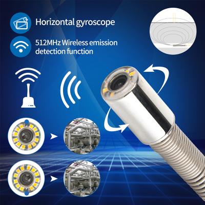 China Newest Waterproof/Waterproof 23mm Tube Borescope HD Snake Camera With 9 Inch Display Video Recording Wall Shot Industrial Detector 100m Detection for sale