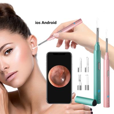 China Multifunctional Ear Endoscope Ear Endoscope 5-Axis Ear Otoscope 5.0mm HD 1080P Gyro Camera Gyroscope Wireless Earwax Removal Cleaning Tool For Kids for sale