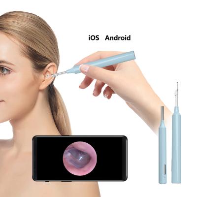 China High Definition Visual Ear Cleaning Gout 2021 Shipping New Wireless Otoscope Wifi Ear Endoscope Ear Wax Removal Ear Camera Otoscope for sale