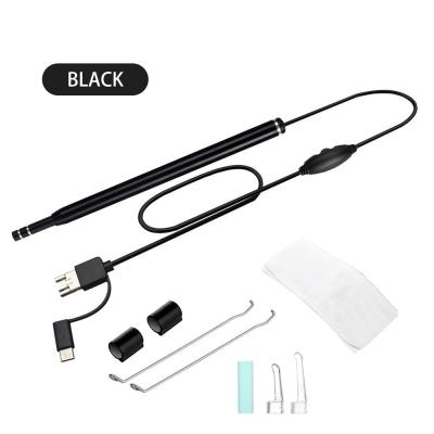 China Best Selling High Definition Visual Ear Household Household Digital Ear Wax Ear Cleaning System Best IOS Collector Endoscope Mini Smart Spoon Visual Ear Wax Cleaner Removal for sale