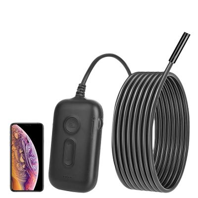 China Waterproof / Semi-rigid 3X Zoom 1920*1080 HD Waterproof Wireless Borescope Inspection Camera 2.0MP 5.5mm WiFi Snake Camera for Android and IOS iPhone 3.5m for sale