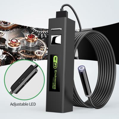 China 8mm 1m Waterproof/Waterproof Soft/Hard Cable 8 Led Lightweight Waterproof Radio USB Endoscope Wifi Visual Inspection Camera for sale