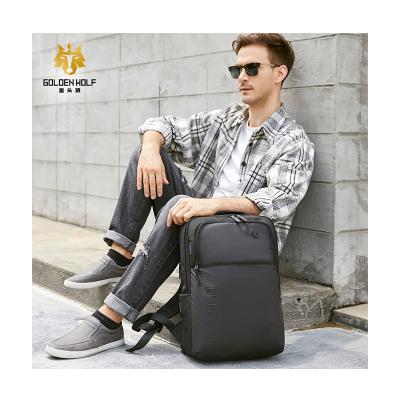 China With USB Mochilas 2020 New Arrivals Polyester Main Material Cheap Promotional Men School Laptop Backpack for sale