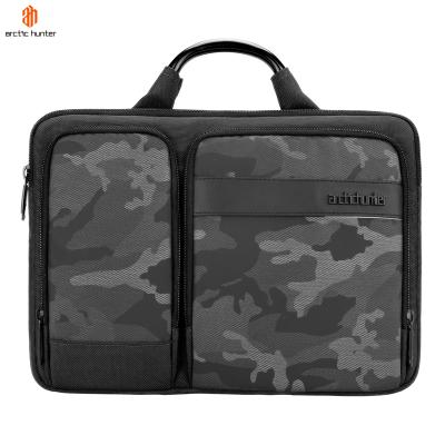 China 2020 Newest Arctic Hunter Fashinable Portable Laptop Tote Laptop Bag Business 14.1 Inch Camouflage Computer Waterproof Laptop Case Bag for sale