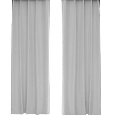 China China Factory Supply 100%Blackout Liner Curtain Fabric 3 PASS Shrink-Resistant Blackout for sale