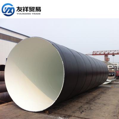 China Gas Pipe 1800mm Diameter Steel Pipe /Spiral Welded Steel Pipe Stacks EN10025 S355 S275 for sale