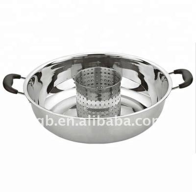 China Sustainable New Design High Quality Stainless Steel High End Hot Pot for sale