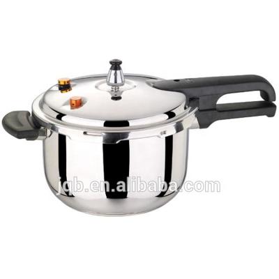 China Sustainable SS 201 Pressure Cooker With 4l To 7l Large Stainless Steel Pressure Cooker for sale