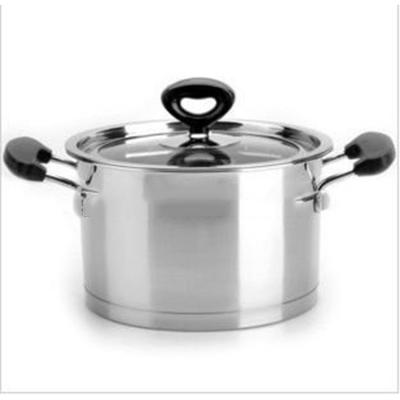 China Factory Price Sustainable 18/8 Stainless Steel Cooking Pot / Hot Pot for sale