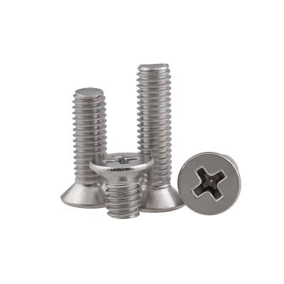 China Round 304 Stainless Steel GB819 Calcode Electronic Small Cross M1.0M1.2M1.4M1.6 Platform Screw for sale