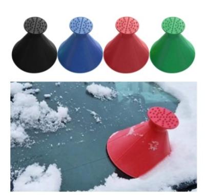 China As picture smudge windshield snow removal conical car snow scraper ice device maker direct sales ice removal tool snow removal tools for sale