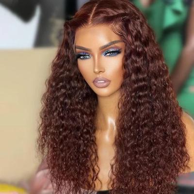 China 360 Deep Frontal Lace Front Wig 13x4 13x6 Hd Full Lace Wig 99j Burgundy Body Wave Full Lace Wig Hair Pre Plucked Brazilian Hair for sale