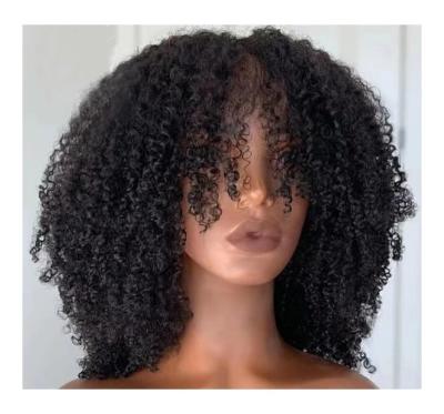 China Body Wave Super Good Luck Machine Double Blow Glueless Colored Human Cuticle Lined Human Hair Short Lead Glueless Wigs For Black Women for sale