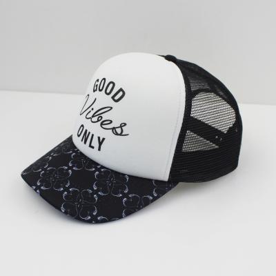 China JOINT Custom Foam Printed Trucker Hat Sublimation Trucker Mesh Hat for sale