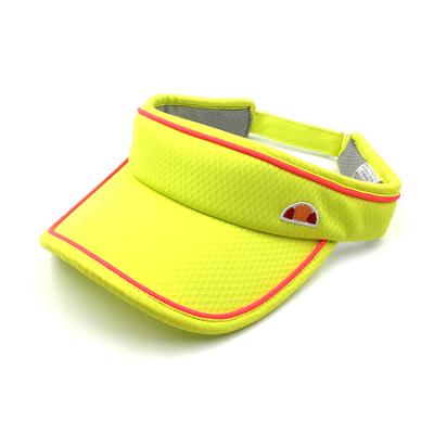 China Custom Golf Mesh Character Visor Hat Running Sun Visor Hat for sale