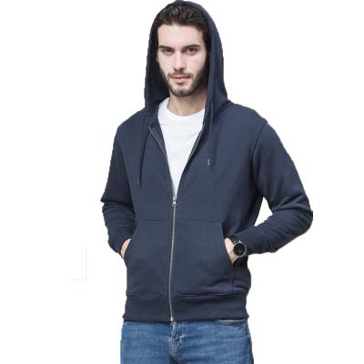 China Anti-wrinkle custom mens heavy zipper hoodie / pullover hoodie for sale