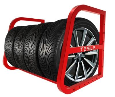 China For simple decoration display factory price tire display rack car tire pressure display tire storage rack for sale