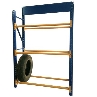 China For Customizable Decoration Display Wheels Rack Shelf Storage Tire Rack Hot Tire Display Rack for sale