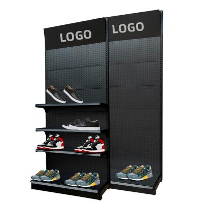 China Custom Shoes Show Rack For Retail Store, Shoe Rack Boutique Display Shoe Display Rack Rack Shelves Customized Size for sale