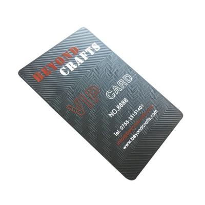 China Popular plastic magnetic offset printing 85.5*54mm restaurant lounge membership card membership card VIP or gift certificate OEM custom made for sale