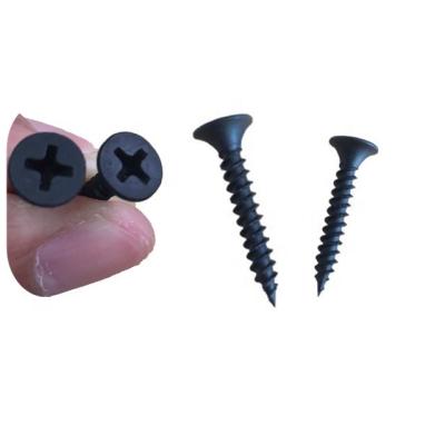 China Good Quality Flat Wire Fine Black Phosphated Drywall Screws Tianjin Factory 6x25 for sale