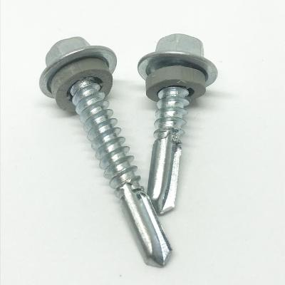 China HEX China Screw Factory Galvanized Self Drilling Screws Tons Price for sale