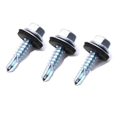 China HEX China Screw Factory Din 7504 Hex Joint Self Drilling Roof Screw Galvanized Roofing for sale