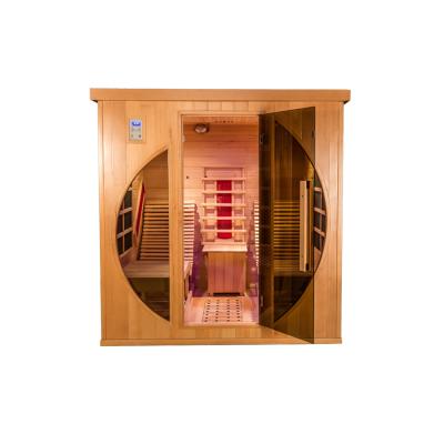 China Computer Control Panel Far Infrared Sauna Room Infrared Dome Sauna Greenhouse Grown Far Infrared Saunas for sale