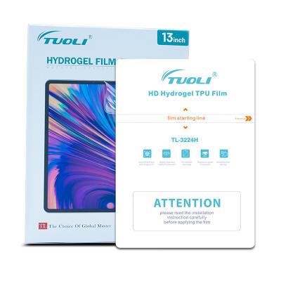 China Anti-fingerprint Front Cover TPU Hydrogel Material Nano Film Sheet Soft Screen Protector Used For TPU Cutting Machine for sale