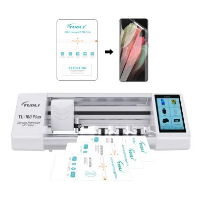 China TL 168Plus Best Brand Laptop Screen Protector Full Automatic Cutting Plotter One-Button Operation Film Hydrogel Screen Protector Cutting Machine for sale