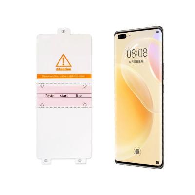 China High Quality Mobile Phone Self Healing Hydrogel Soft TPU Protective Film Screen Protector For Huawei nova 8 pro for sale