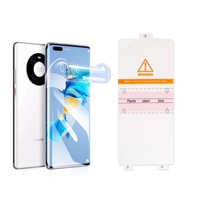 China High Protective Mobile Phone Factory Supply Hd Anti-scratch Tpu Screen Protector Film Clear Hydrogel For Huawei Mate 30 40 pro for sale