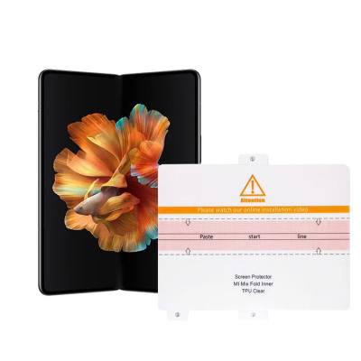 China Ultra Thin Mobile Phone Factory Price Self Healing Scatches Hydrogel TPU Screen Protector For Xiaomi MI Mix Fold for sale