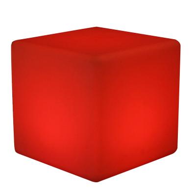 China Hot Sale Modern Mini Cube Led Light Outdoor led glow cube light for sale