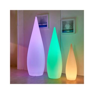 China Wholesale Cheap Price Modern Standing Led Outdoor Drop Shaped Floor Lamp for sale