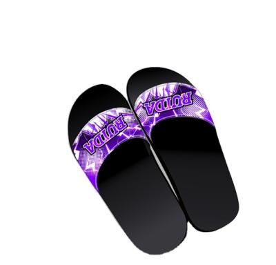 China 2022 Anti-Slippery New Custom Design Slippers With Logo No Gender Differences Slips Custom Printed Slipper for sale