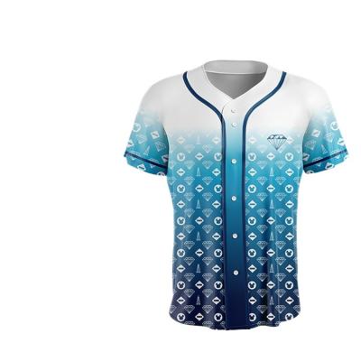 China Custom Antibacterial Different Baseball Jersey Stitched Personalized Baseball Shirts Sports Clothing For Mens Womens for sale