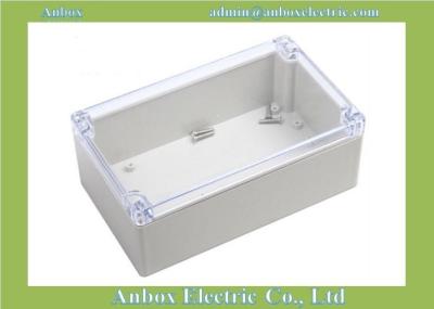 China 200*120*56mm Ip65 Weatherproof Clear Lid Enclosures for sale