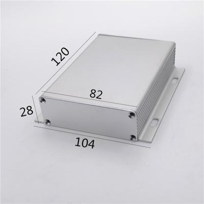 China 104*28*120mm Square Tubing Aluminium Extrusion Enclosure for sale