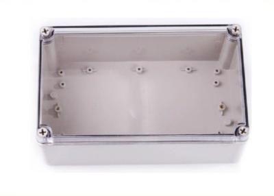 China Square Plastic IP66 250*150*130mm Clear Lid Enclosures for sale