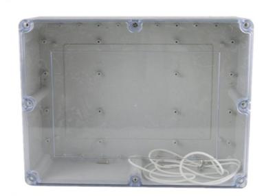 China 263*182*125mm ABS Watertight Clear Lid Enclosures for sale