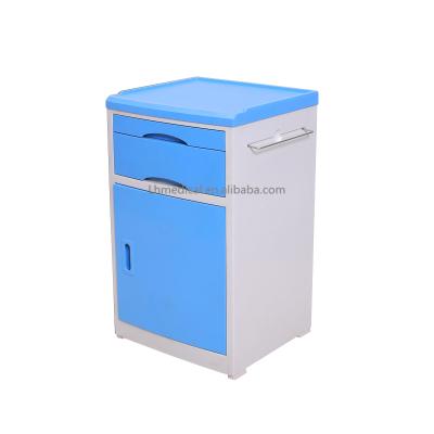 China Smart / Hospital Easy Clean Movable Clinical Stainless Steel Bedside Medical Cabinets for sale