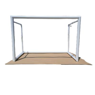 China Durable Professional Freestanding Aluminum Soccer Goal Post , Aluminum Soccer Goal For Team Sport for sale