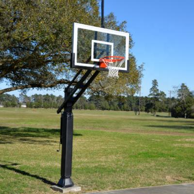 China Durable Inground Basketball Stand With Height Adjustable Basketball Systems Hoops For Outdoor And Indoor for sale