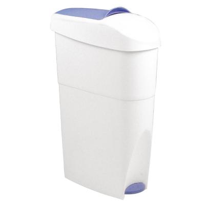 China 19L 18L Foot Pedal Sanitary BinToilet Viable Sanitary Trash Can Waste Can New Design Trash Bin Daily Standard Lady Use Sanitary Bin for sale