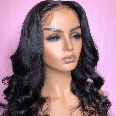 China Factory Wholesale Price 150% Density Glueless Body Wave Malaysian Hair 13x6 HD Lace Frontal Wigs For Women Colored Human Hair Full Lace Front Wigs for sale