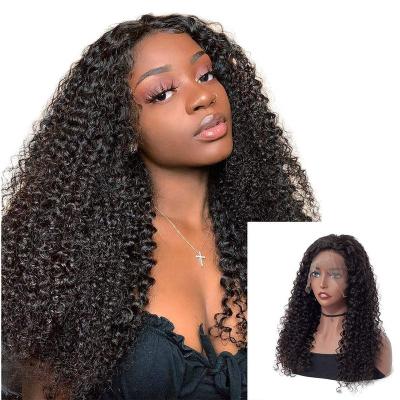 China Body Wave 180% Density 10A Virgin Human Hair 5x5 Curly HD Closure Lace Front Wigs For Black Women Full Lace Hair Wigs for sale