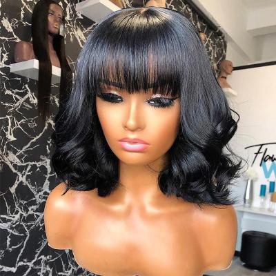 China Factory Wholesale Price 150% Density Glueless Body Wave Malaysian Hair 5x5 HD Lace Front Wigs For Women Colored Human Hair Full Lace Front Wigs for sale