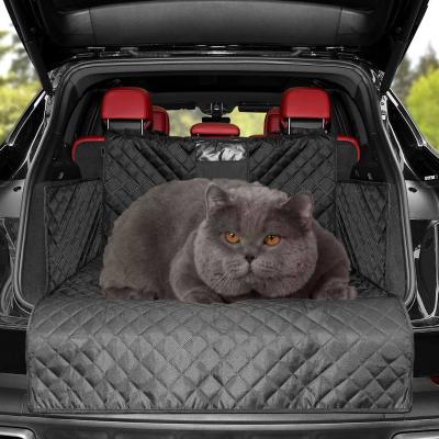 China Removable Oxford Cloth Seat Cover Hammock Car Pet Cover Mat Trunk Dog Car Pet Waterproof Dog Supplies for sale